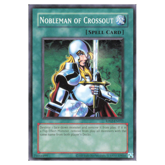 Carta Yu-Gi-Oh! - Nobleman Of Crossout (RP02-EN011) - Edición Retro Pack 2 Ilimitada - Común | Coleccionable TCG