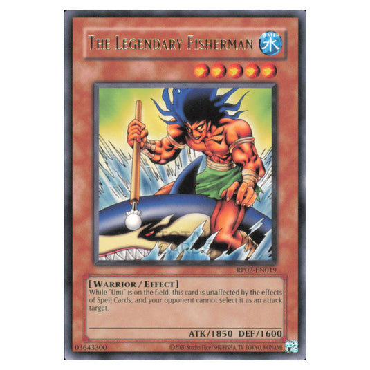 The Legendary Fisherman RP02-EN019 card from the Yu-Gi-Oh! set Retro Pack 2 (2025)