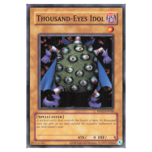 Thousand-Eyes Idol RP02-EN020 card from the Yu-Gi-Oh! set Retro Pack 2 (2025)