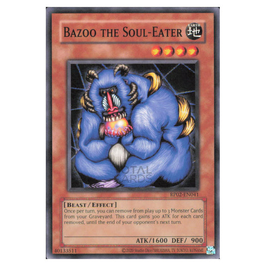 Bazoo the Soul-Eater RP02-EN041 card from the Yu-Gi-Oh! set Retro Pack 2 (2025)
