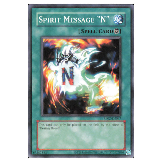 Spirit Message N RP02-EN047 card from the Yu-Gi-Oh! set Retro Pack 2 (2025)