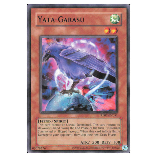 Yata-Garasu RP02-EN051 card from the Yu-Gi-Oh! set Retro Pack 2 (2025)