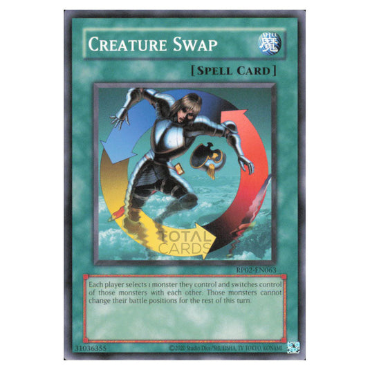 Creature Swap RP02-EN063 card from the Yu-Gi-Oh! set Retro Pack 2 (2025)