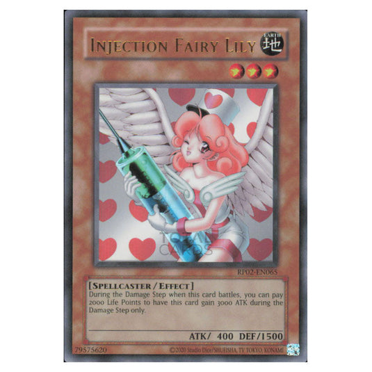 Injection Fairy Lily RP02-EN065 card from the Yu-Gi-Oh! set Retro Pack 2 (2025)