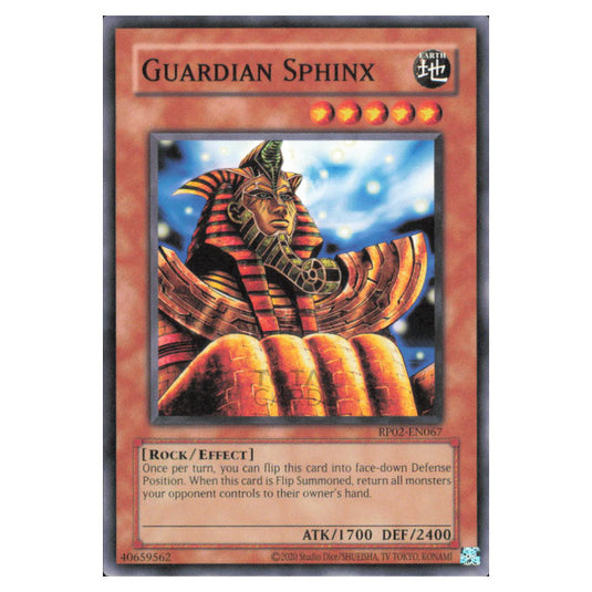 Guardian Sphinx RP02-EN067 card from the Yu-Gi-Oh! set Retro Pack 2 (2025)