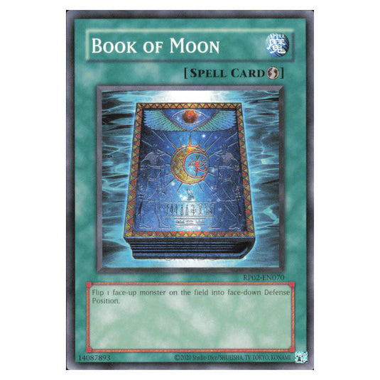 Book of Moon RP02-EN070 card from the Yu-Gi-Oh! set Retro Pack 2 (2025)
