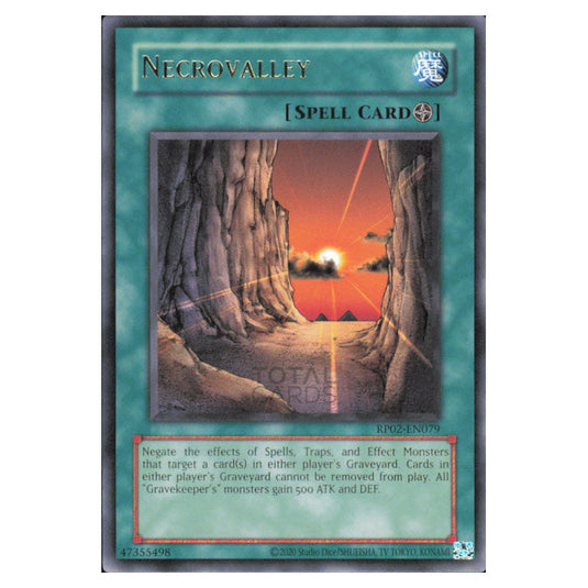 Necrovalley RP02-EN079 card from the Yu-Gi-Oh! set Retro Pack 2 (2025)