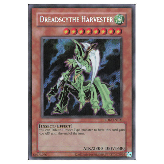 Dreadscythe Harvester RP02-EN100 card from the Yu-Gi-Oh! set Retro Pack 2 (2025)