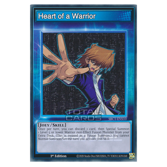 Yu-Gi-Oh! - Speed Duel: Streets of Battle City - Heart of a Warrior (Common) SBC1-ENS10