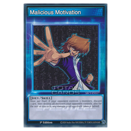 Yu-Gi-Oh! - Speed Duel: Streets of Battle City - Malicious Motivation (Common) SBC1-ENS17