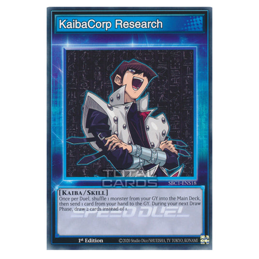 Yu-Gi-Oh! - Speed Duel: Streets of Battle City - KaibaCorp Research (Common) SBC1-ENS18