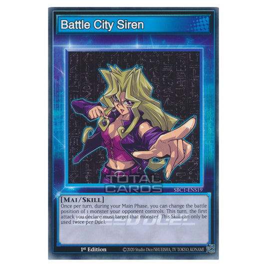 Yu-Gi-Oh! - Speed Duel: Streets of Battle City - Battle City Siren (Common) SBC1-ENS19