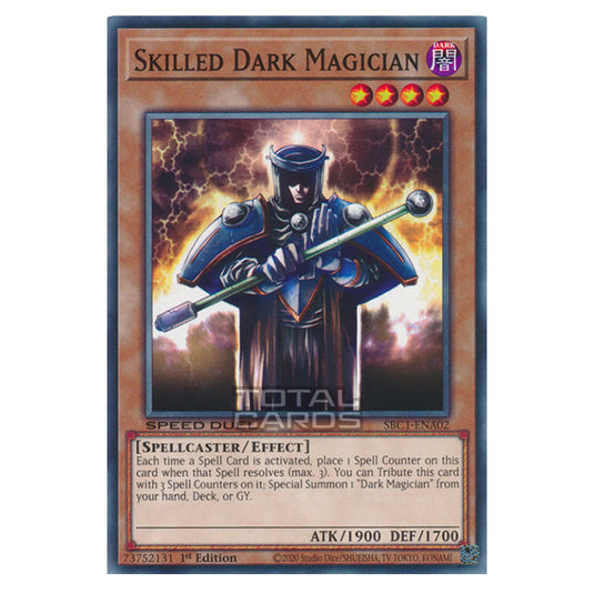 Yu-Gi-Oh! - Speed Duel: Streets of Battle City - Skilled Dark Magician (Common) SBC1-ENA02