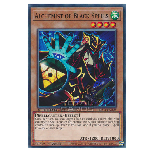 Yu-Gi-Oh! - Speed Duel: Streets of Battle City - Alchemist of Black Spells (Common) SBC1-ENA03