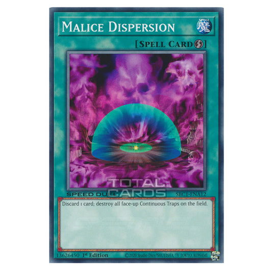 Yu-Gi-Oh! - Speed Duel: Streets of Battle City - Malice Dispersion (Common) SBC1-ENA12