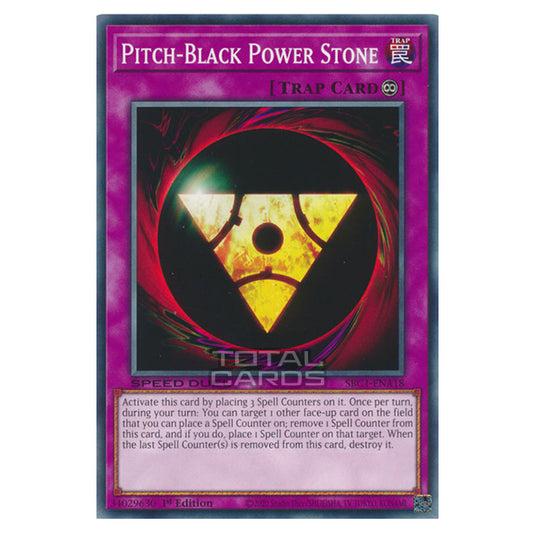Yu-Gi-Oh! - Speed Duel: Streets of Battle City - Pitch-Black Power Stone (Common) SBC1-ENA18