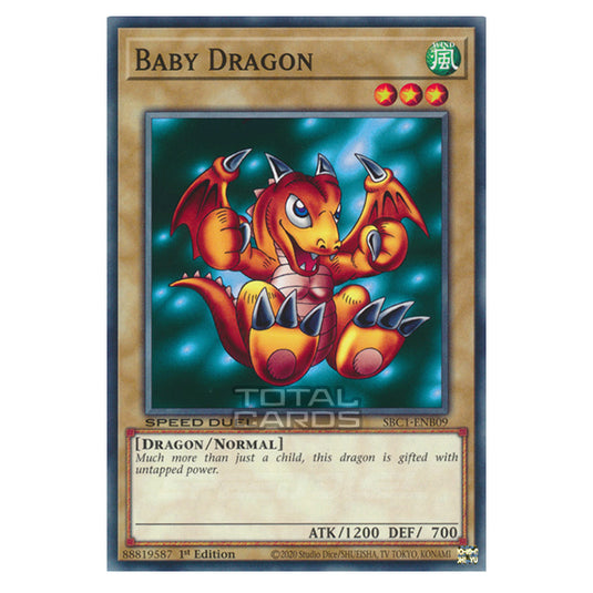 Yu-Gi-Oh! - Speed Duel: Streets of Battle City - Baby Dragon (Common) SBC1-ENB09