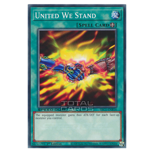 Yu-Gi-Oh! - Speed Duel: Streets of Battle City - United We Stand (Common) SBC1-ENB16