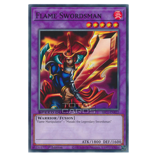 Yu-Gi-Oh! - Speed Duel: Streets of Battle City - Flame Swordsman (Common) SBC1-ENB22