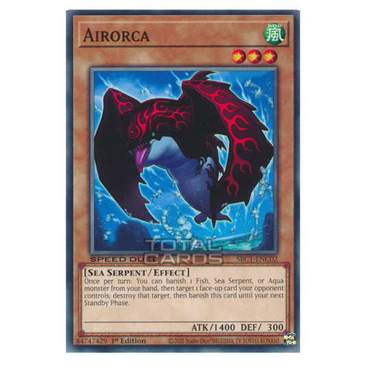 Yu-Gi-Oh! - Speed Duel: Streets of Battle City - Airorca (Common) SBC1-ENC02