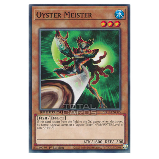 Yu-Gi-Oh! - Speed Duel: Streets of Battle City - Oyster Meister (Common) SBC1-ENC05