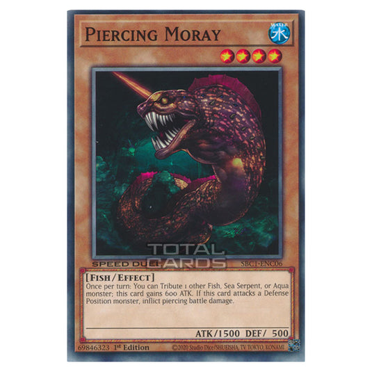 Yu-Gi-Oh! - Speed Duel: Streets of Battle City - Piercing Moray (Common) SBC1-ENC06