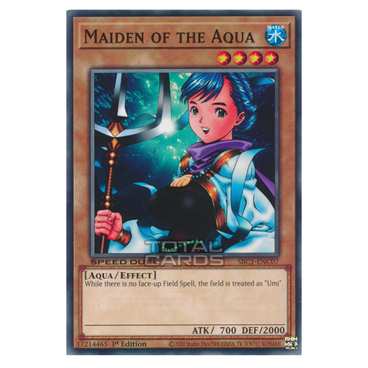 Yu-Gi-Oh! - Speed Duel: Streets of Battle City - Maiden of the Aqua (Common) SBC1-ENC07