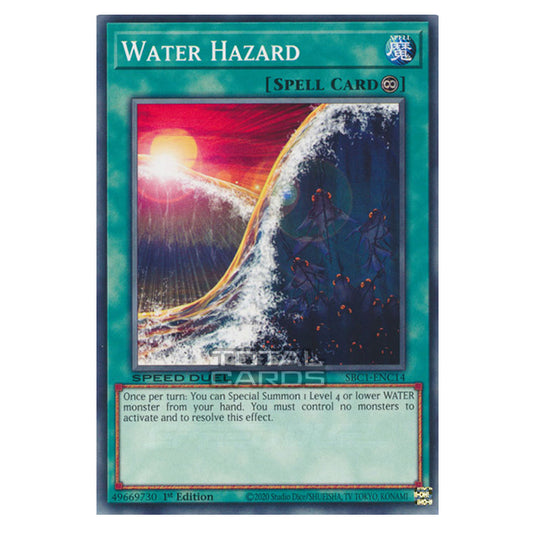 Yu-Gi-Oh! - Speed Duel: Streets of Battle City - Water Hazard (Common) SBC1-ENC14