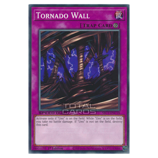 Yu-Gi-Oh! - Speed Duel: Streets of Battle City - Tornado Wall (Common) SBC1-ENC18