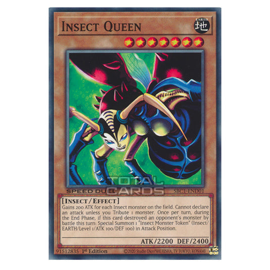 Yu-Gi-Oh! - Speed Duel: Streets of Battle City - Insect Queen (Common) SBC1-END01