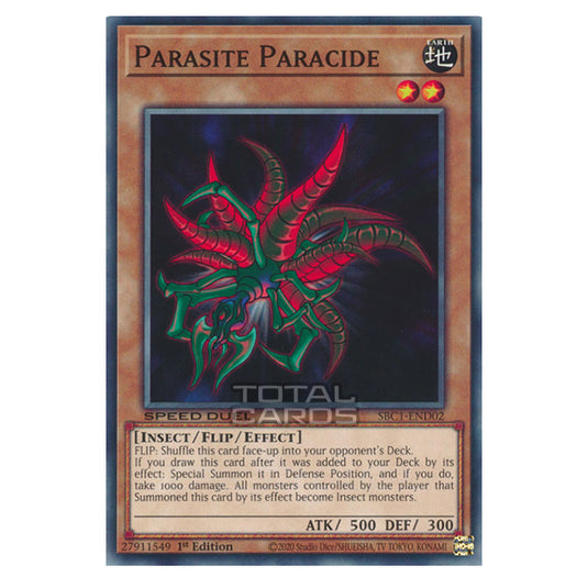 Yu-Gi-Oh! - Speed Duel: Streets of Battle City - Parasite Paracide (Common) SBC1-END02