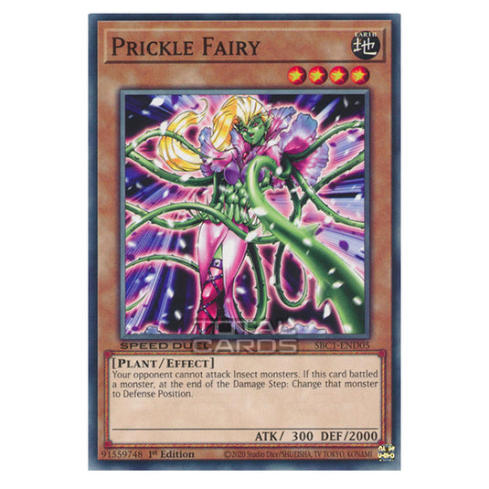 Yu-Gi-Oh! - Speed Duel: Streets of Battle City - Prickle Fairy (Common) SBC1-END05