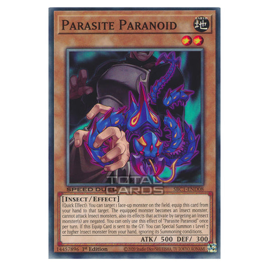 Yu-Gi-Oh! - Speed Duel: Streets of Battle City - Parasite Paranoid (Common) SBC1-END08