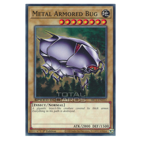 Yu-Gi-Oh! - Speed Duel: Streets of Battle City - Metal Armored Bug (Common) SBC1-END12