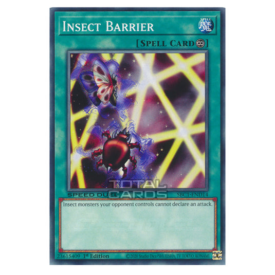 Yu-Gi-Oh! - Speed Duel: Streets of Battle City - Insect Barrier (Common) SBC1-END14