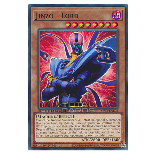 Yu-Gi-Oh! - Speed Duel: Streets of Battle City - Jinzo - Lord (Common) SBC1-ENE02