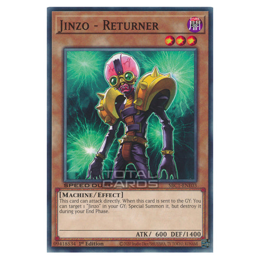 Yu-Gi-Oh! - Speed Duel: Streets of Battle City - Jinzo - Returner (Common) SBC1-ENE03