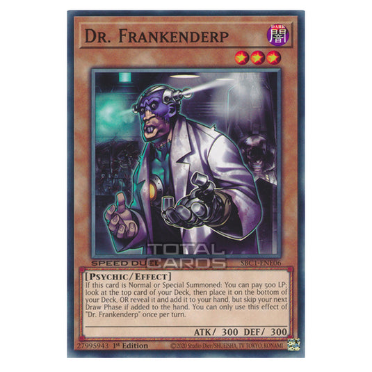 Yu-Gi-Oh! - Speed Duel: Streets of Battle City - Dr. Frankenderp (Common) SBC1-ENE06