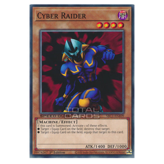 Yu-Gi-Oh! - Speed Duel: Streets of Battle City - Cyber Raider (Common) SBC1-ENE09