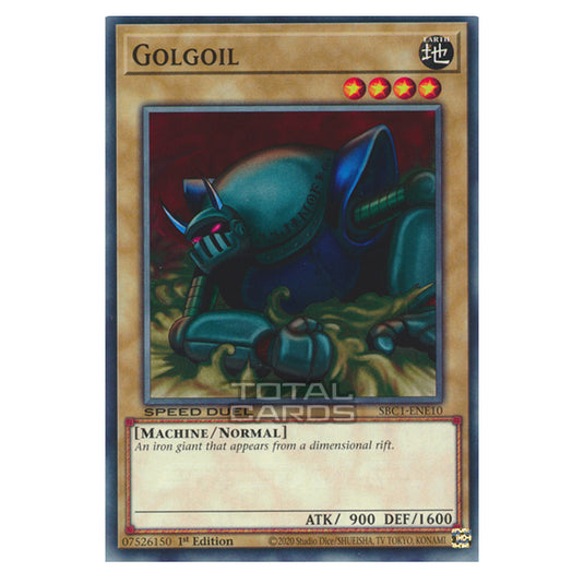 Yu-Gi-Oh! - Speed Duel: Streets of Battle City - Golgoil (Common) SBC1-ENE10