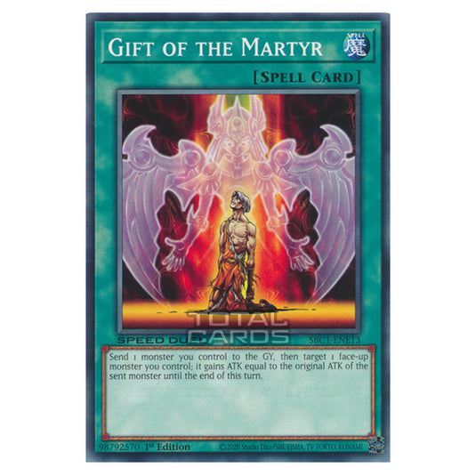 Yu-Gi-Oh! - Speed Duel: Streets of Battle City - Gift of the Martyr (Common) SBC1-ENE13