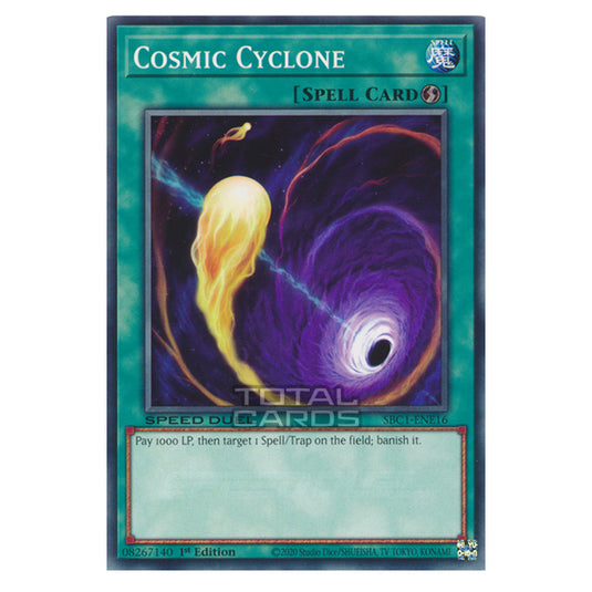 Yu-Gi-Oh! - Speed Duel: Streets of Battle City - Cosmic Cyclone (Common) SBC1-ENE16