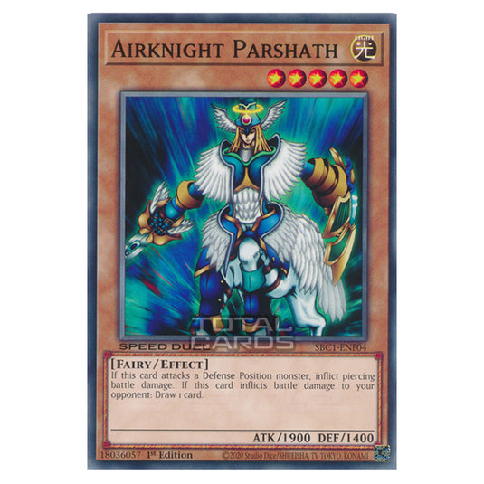 Yu-Gi-Oh! - Speed Duel: Streets of Battle City - Airknight Parshath (Common) SBC1-ENF04