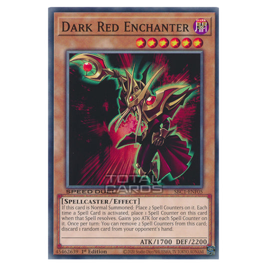 Yu-Gi-Oh! - Speed Duel: Streets of Battle City - Dark Red Enchanter (Common) SBC1-ENF05