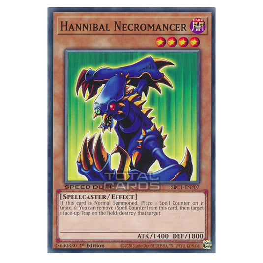 Yu-Gi-Oh! - Speed Duel: Streets of Battle City - Hannibal Necromancer (Common) SBC1-ENF07
