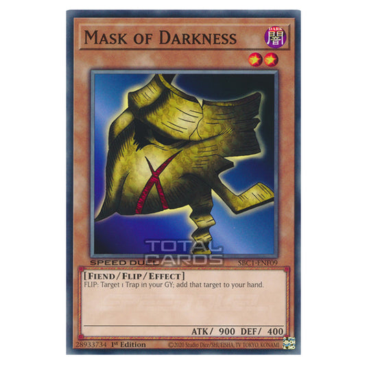 Yu-Gi-Oh! - Speed Duel: Streets of Battle City - Mask of Darkness (Common) SBC1-ENF09