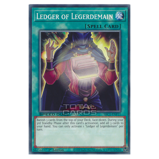 Yu-Gi-Oh! - Speed Duel: Streets of Battle City - Ledger of Legerdemain (Common) SBC1-ENF11