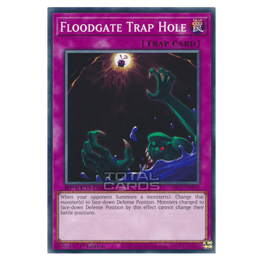 Yu-Gi-Oh! - Speed Duel: Streets of Battle City - Floodgate Trap Hole (Common) SBC1-ENF20