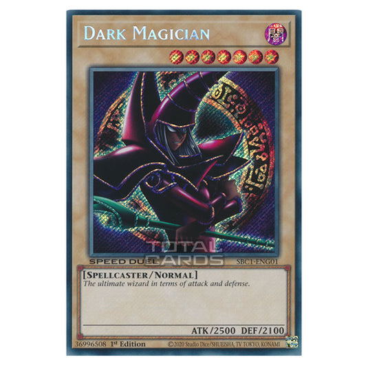 Yu-Gi-Oh! - Speed Duel: Streets of Battle City - Dark Magician (Arkana) (Secret Rare) SBC1-ENG01