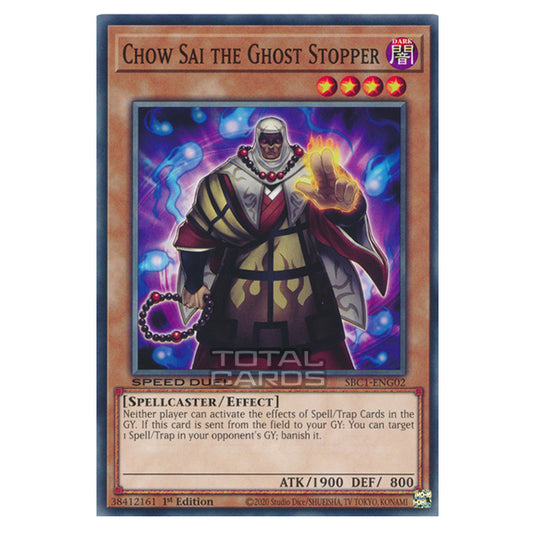 Yu-Gi-Oh! - Speed Duel: Streets of Battle City - Chow Sai the Ghost Stopper (Common) SBC1-ENG02